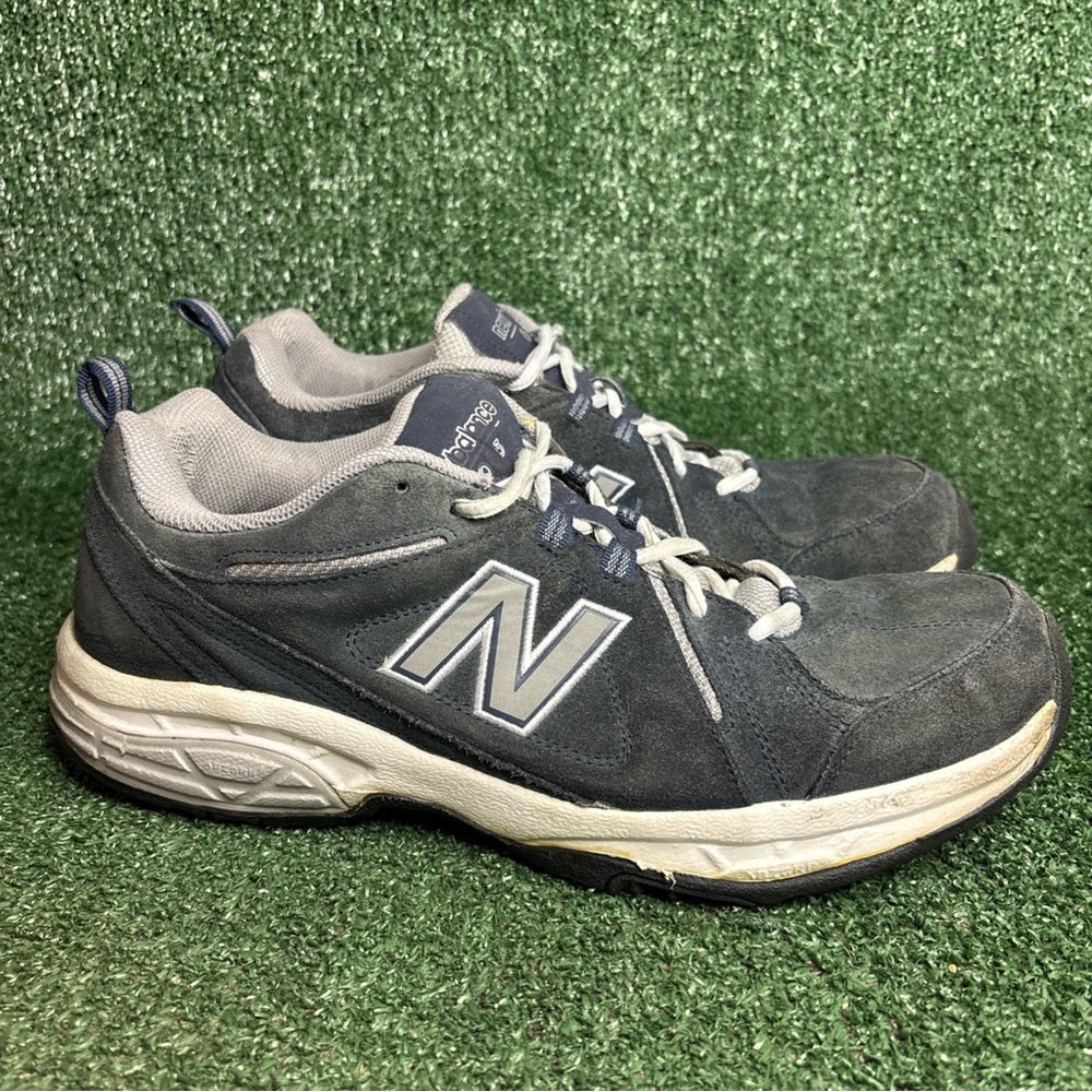 New Balance 608v3 Shoes Mens‎ Size 12 D Blue Suede Walking Sneakers MX608V3N